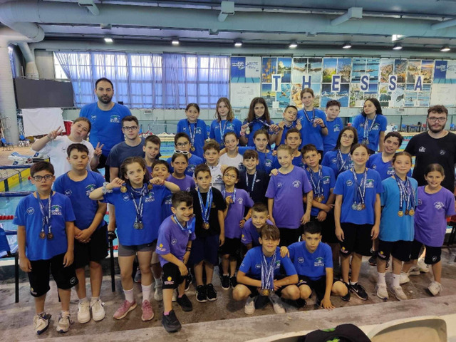 Ξεχώρισε η Κολυμβητική Ακαδημία 'ΝΑΟΥΣΑ' στο Θερινό Πρωτάθλημα Προαγωνιστικών